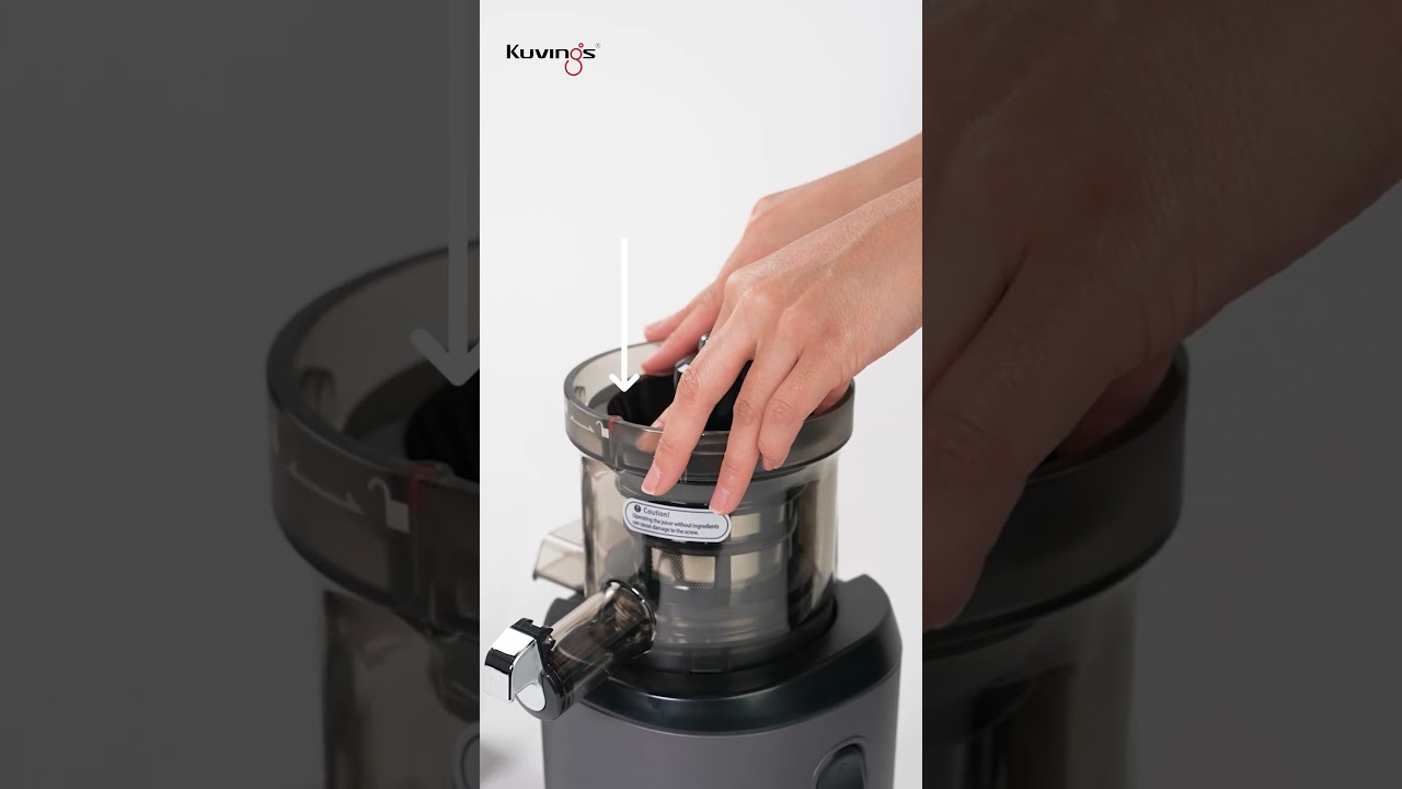 Hướng dẫn lắp ráp máy ép chậm 2 trong 1 hiệu Kuvings Series Hands-Free KHS-660SB [AUTO 6]