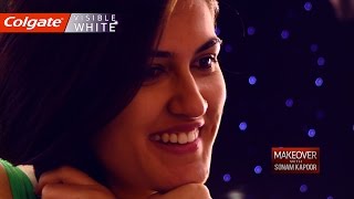 Charu Vyas gets a Makeover with Sonam Kapoor and Colgate Visible White video