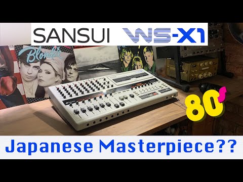 Sansui WS-X1 -  An Obscure 6 Track Cassette Recorder from the 80s