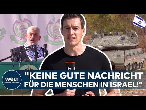 KRIEG IN NAHOST: Hamas-Chef stellt weitere Forderungen an Israel! "al-Sinwar ein Hardliner!" Gaza