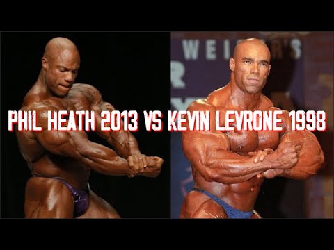 Phil Heath (2013) vs Kevin Levrone (1998)