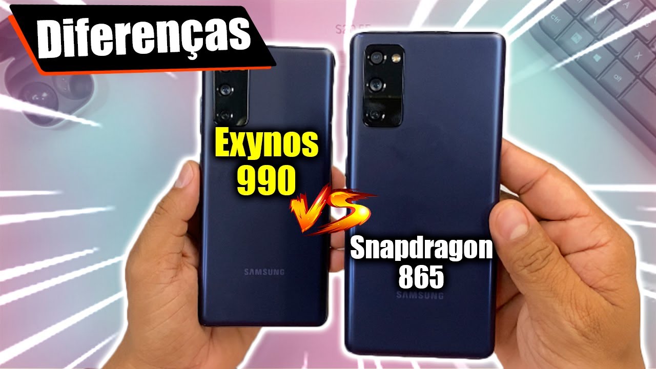 Essas são as PRINCIPAIS DIFERENÇAS entre o Processador Exynos 990 e Snapdragon 865 do Galaxy S20 FE!