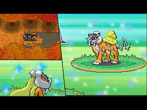 MY FIRST SHINY ROAMER! Shiny Raikou in Pokemon HeartGold after 7,490 encounters! [LIVE]
