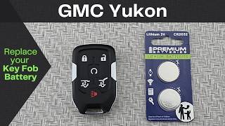 How to DIY Replace or Change a 2015-2020 GMC Yukon Key Fob Remote Battery