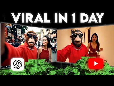 Make VIRAL Monkey Video With Free AI Tools