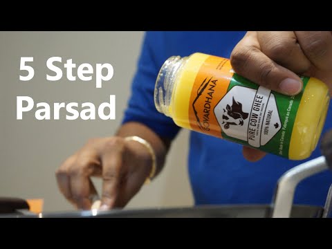 Govardhana Pure Cow Ghee Parsad Recipe