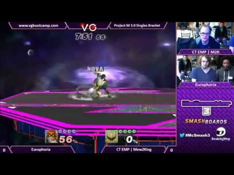 McSmashter 3 - Europhoria (Falcon) vs. Mew2king (Mewtwo)