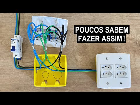 This is the BEST way to install QUADRUPLE SOCKETS (without cutting the cable)