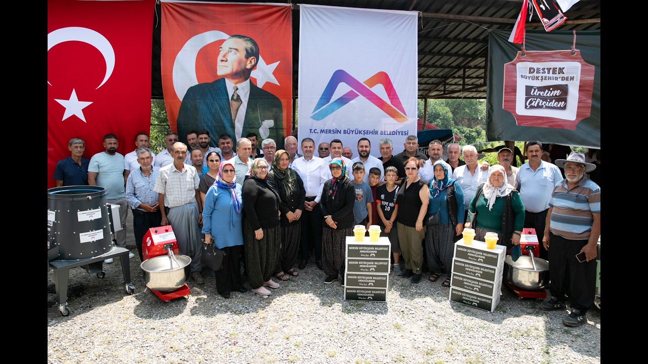 MERSİN BÜYÜKŞEHİR’DEN MEZİTLİ’DE ÜRETİCİYE ÇOK YÖNLÜ TARIMSAL DESTEK
