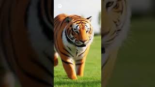 Download lagu BigO and tiger catch black dog #cat #fatcat #BigO mp3