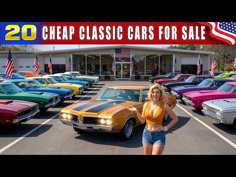 Thumbnail for 20 BEST CHEAP CLASSIC CAR FINDS Cheap Classic Cars For Sale by classic cars