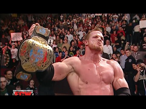 Bobby Lashley vs Rob Van Dam vs Test — ECW Championship Match: WWE ECW January 16, 2007 HD
