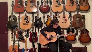 Video thumbnail for Sound Demo of a majestic Martin DX1 Dreadnought acoustic guitar from 1995 - tone that makes you weep by Transcendent Television - With Ed Hale