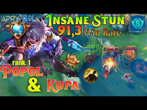 popol and kupa 91,3 win rate   | gameplay top global 1 popol and kupa | item build popol kupa 2021