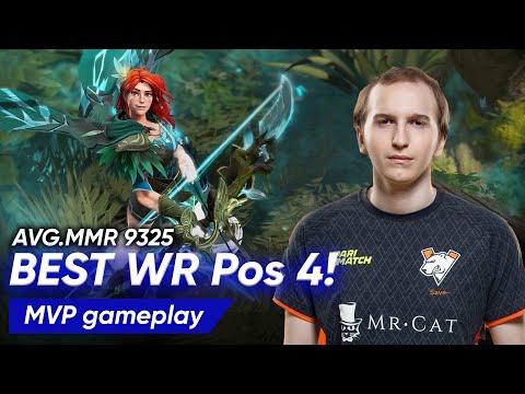 How to play Windranger Support by BEST WR Pos 4 VP.Save