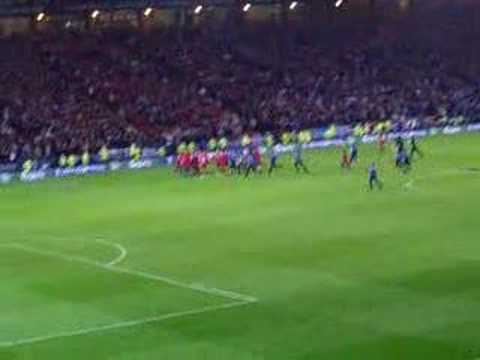 UEFA Cup Final 2007 - Espanyol v Sevilla - winning save