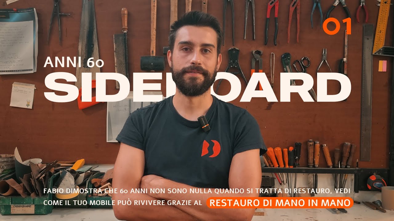 01 L'arte del Restauro: come ridare splendore ad un mobile anni 60