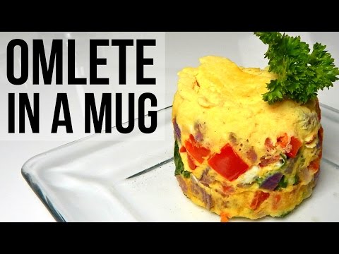 MUG OMELETT IN MICROWAVE - DIY, Homemade, Recipe Ideas - Inspire To Cook