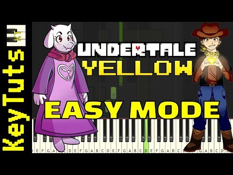 Learn to Play Undertale Yellow Medley - Easy Mode