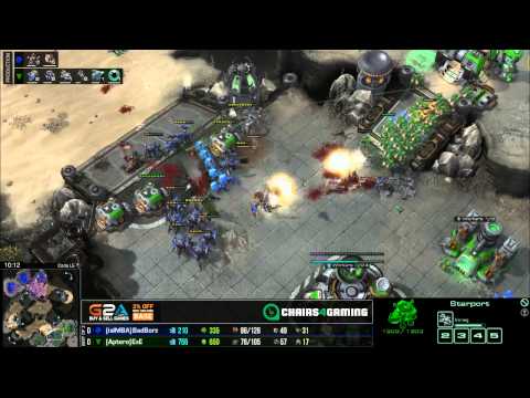 ExE vs BadBorz G1 - WCS EU S3 Qualifier (Widow mine game)