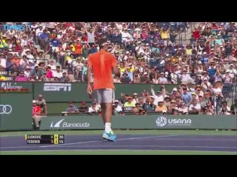 Federer, Djokovic Feature In Best Hot Shots Of Indian Wells 2015