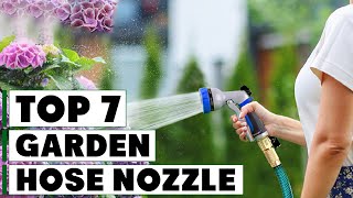 7 Best Garden Hose Nozzles for Every Gardener
