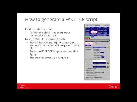 Oasys FAST TCF An Introduction