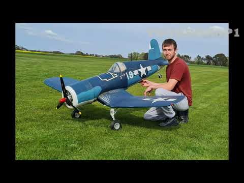 1/5 SCALE RC ZIROLI CORSAIR - GP 76cc FLAT TWIN PETROL - DEANO AT BICKLEY