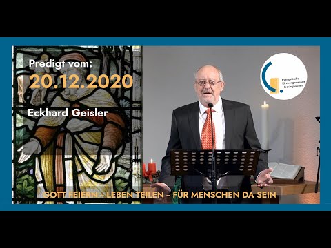 Predigt vom 20.12.2020 Ev. Kirchengemeinde Heckinghausen