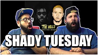 SHADY TUESDAY REQUEST!! The Weeknd ft Eminem - The Hills Remix Official Audio *REACTION!!