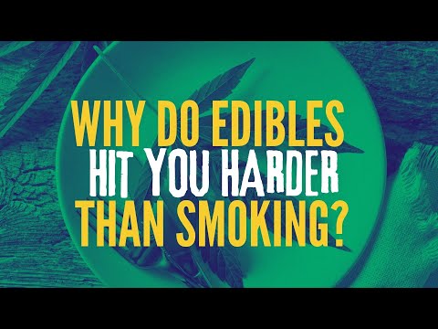 Why do edibles hit you harder than smoking?
