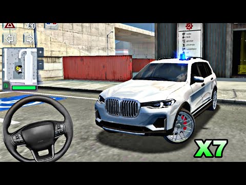 Undercover Police SUV BMW X7 Driving - Police Simulator - Android Gameplay 