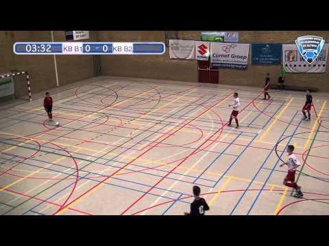 Finale B-jeugd Eindejaarstoernooi 2013: Kozakken Boys B1 - Kozakken Boys B2