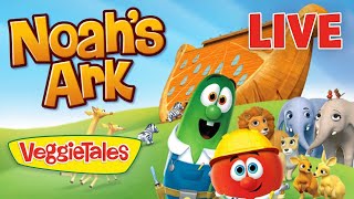24/7 LIVE 🔴 VeggieTales 🦁 Noah&#39;s Ark! 🐰 Cartoons for Kids