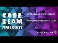 When you have to make it faster | Marc Sugiyama & Niko Tsikoudis | Code BEAM  America 21