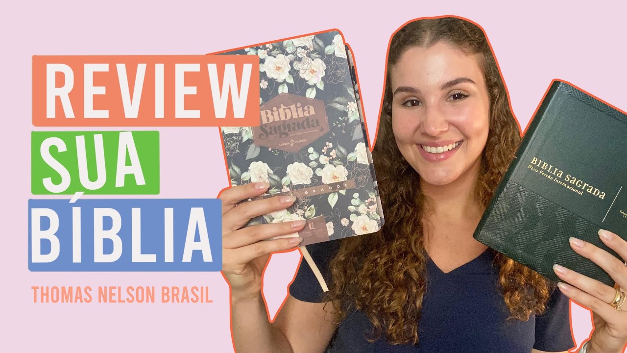 Review Sua Bíblia | Minha Bíblia de anotações favorita, comparando letra grande e pequena