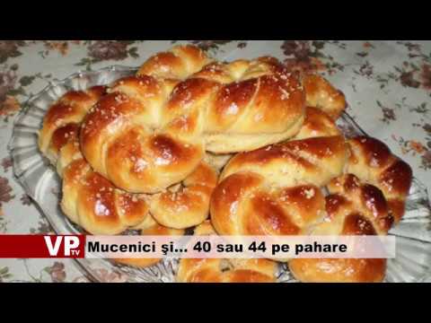 Mucenici şi… 40 sau 44 pe pahare