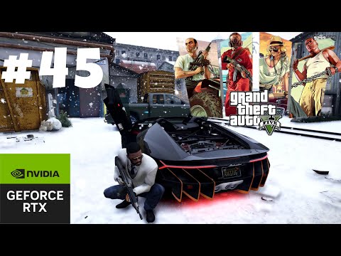 GTA 5: 'Fresh Meat' Mission Walkthrough RTX Graphics MOD [GTA 5 #45 4K 60FPS RAY TRACING]
