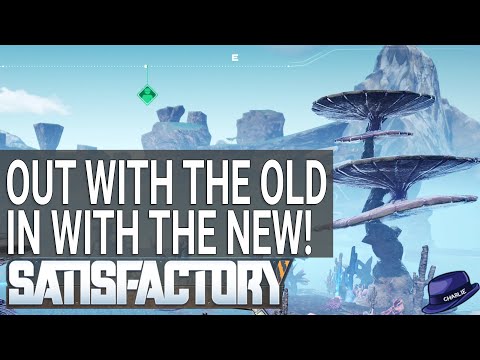 Lets Play SATISFACTORY - Part 10 - INTRO SERIES END. NEW Series In a WHOLE NEW WORLD begins!