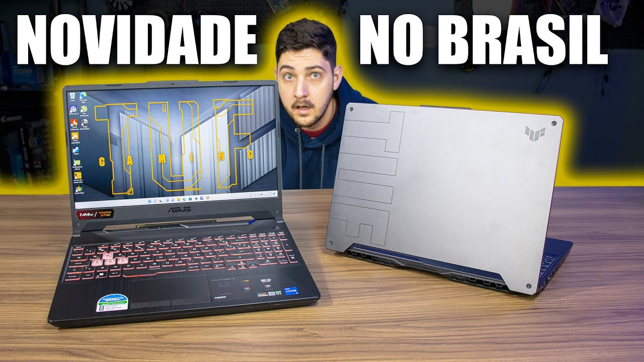 ANÁLISE DE NOVO NOTEBOOK GAMER NO BRASIL, ASUS TUF GAMING F15
