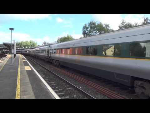 208 Arrives at Belfast Central with the 09:35 from Dublin