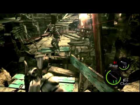 Resident Evil 5 co-op Walkthrough Part 20