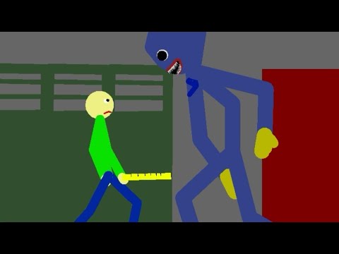 Baldi (Baldi's Basic) vs Huggy Wuggy (Poppy Playtime)