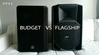 Yamaha DBR15 Budget vs Flagship RCF 745A