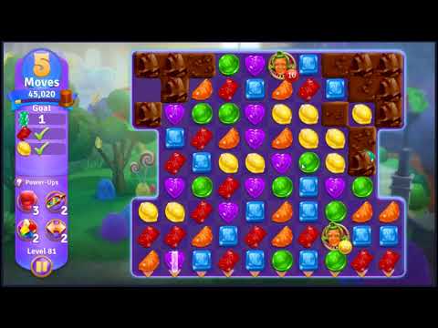 Willy Wonkas Sweet Adventure Level 81 - NO BOOSTERS 🍫 | SKILLGAMING ✔️