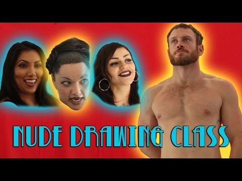 Erection In Art Class