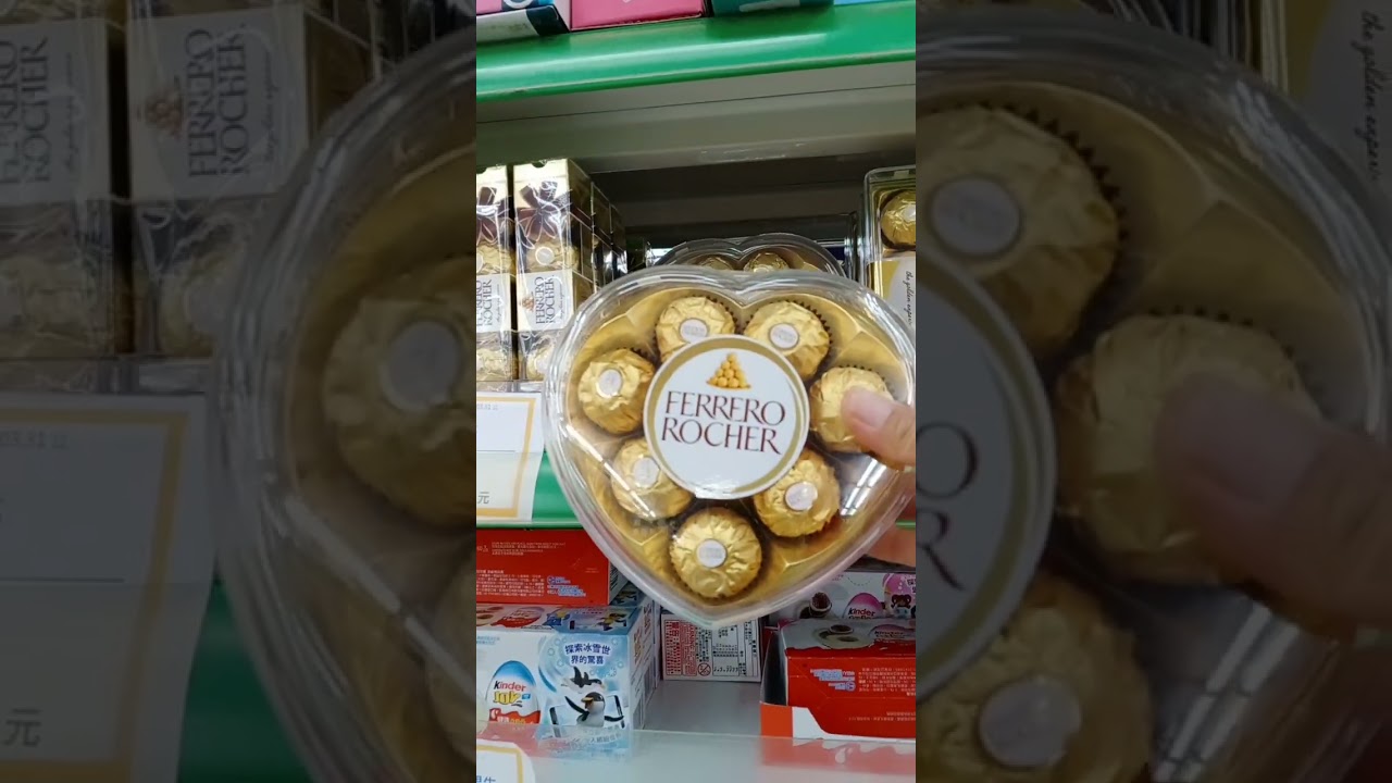 FERRERO ROCHER HEART SHAPE