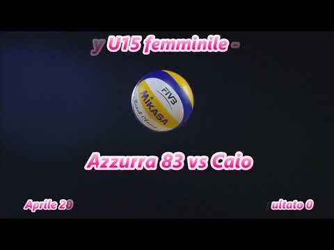 ASDeC Azzurra 83 vs Caio Duilio  (AICS u15F - 2021)