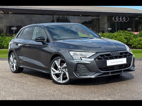 Audi Approved Used Audi A3 Sportback Black Edition 35 TFSI 150 PS S tronic - Crewe Audi