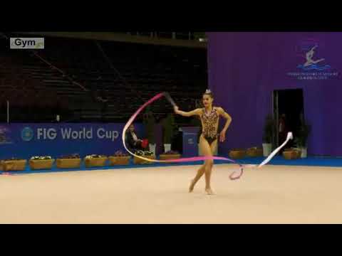 FIG RG WORLD CUP - ATHENS 2022 - GIANNOPOULOU Paraskevi (GRE) Ribbon 25,600
